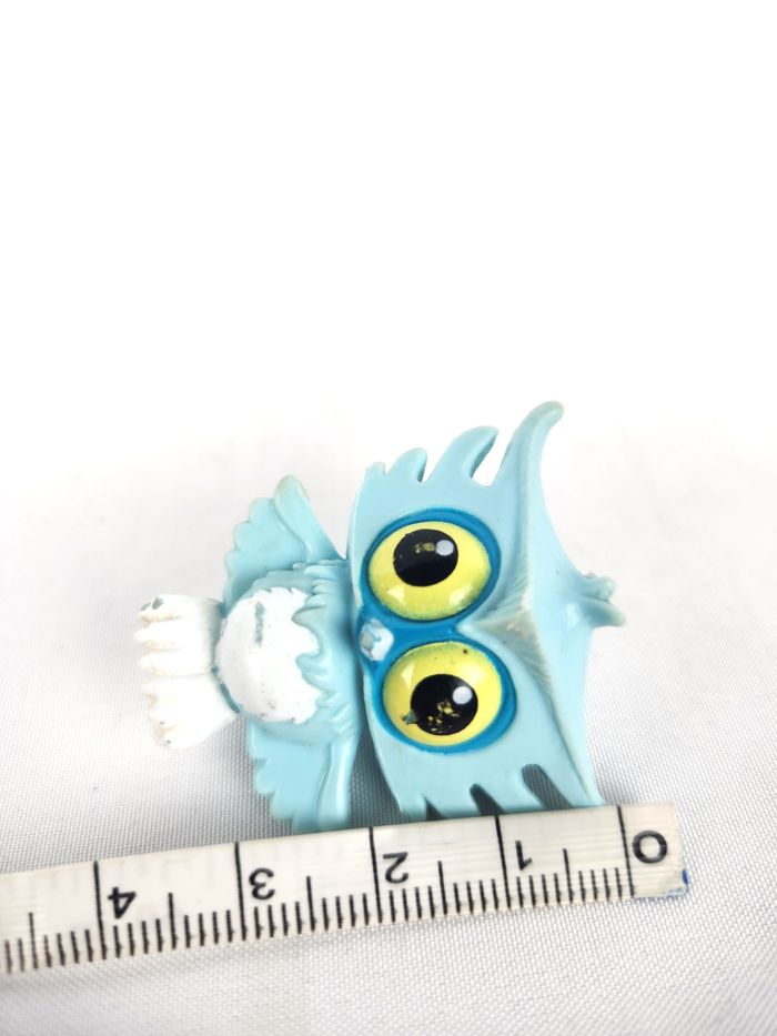 Figurine Monster High G1 - Animal Sir Hoots (Hibou de Ghoulia Yelps) 3,5 cm - photo numéro 7