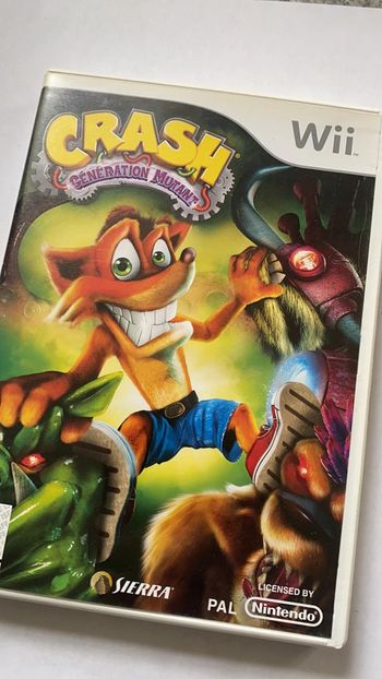 crash génération mutant wii