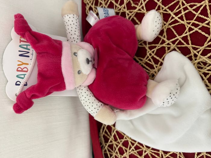 BABY NAT' - Pantin Avec Doudou Brioche