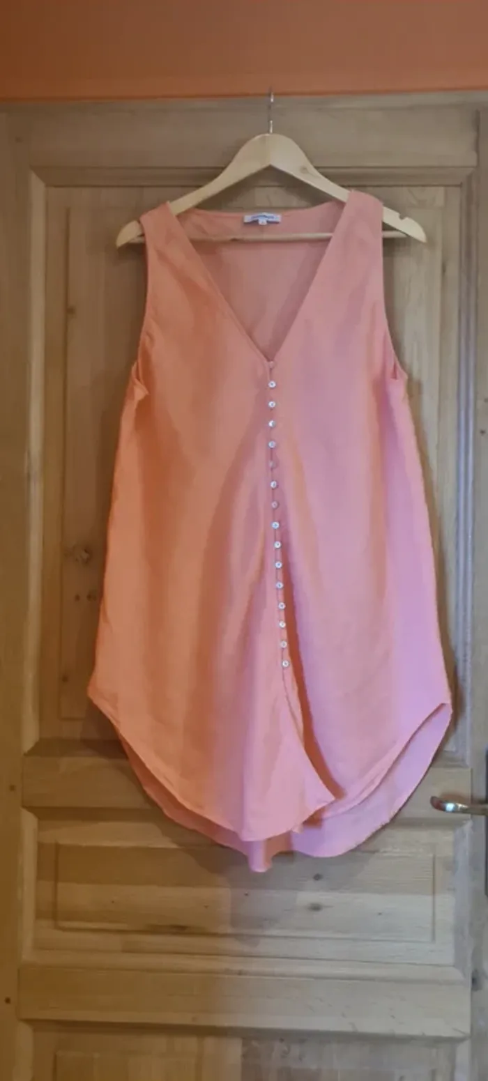 Robe de plage rose Club Med