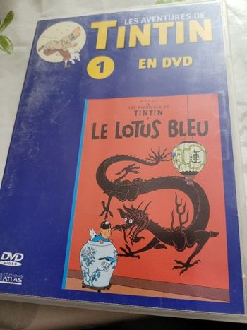 Tintin en DVD Le lotus bleu