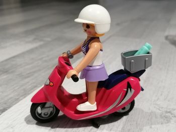 Playmobil scooter et personnage 👧🏻