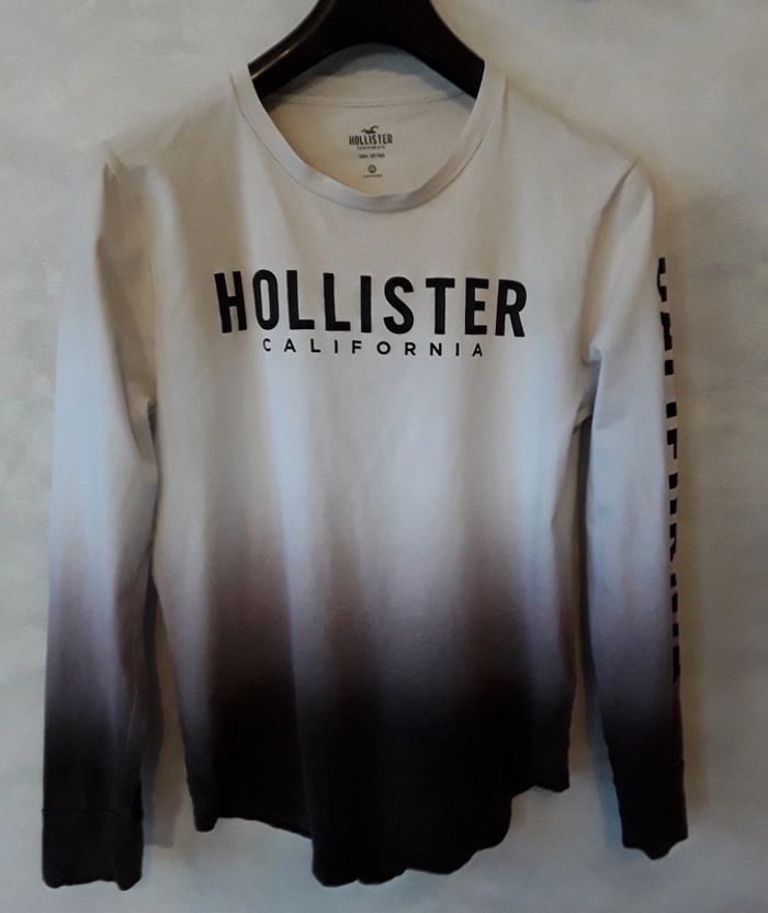 Lot de 4 tee-shirts marque Hollister manches longues + 1 polo manches courtes - photo numéro 6