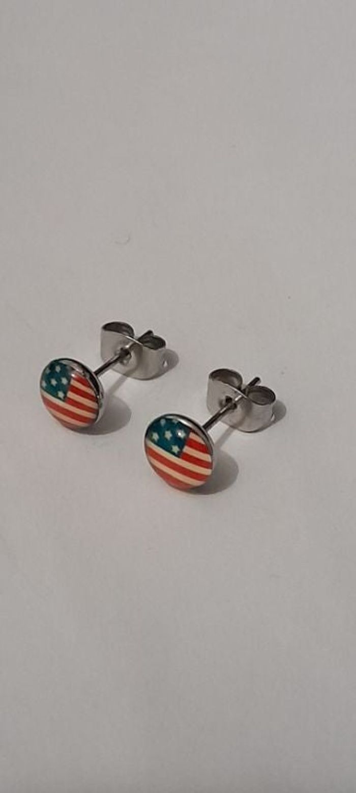 Boucle d'oreilles fantaisie