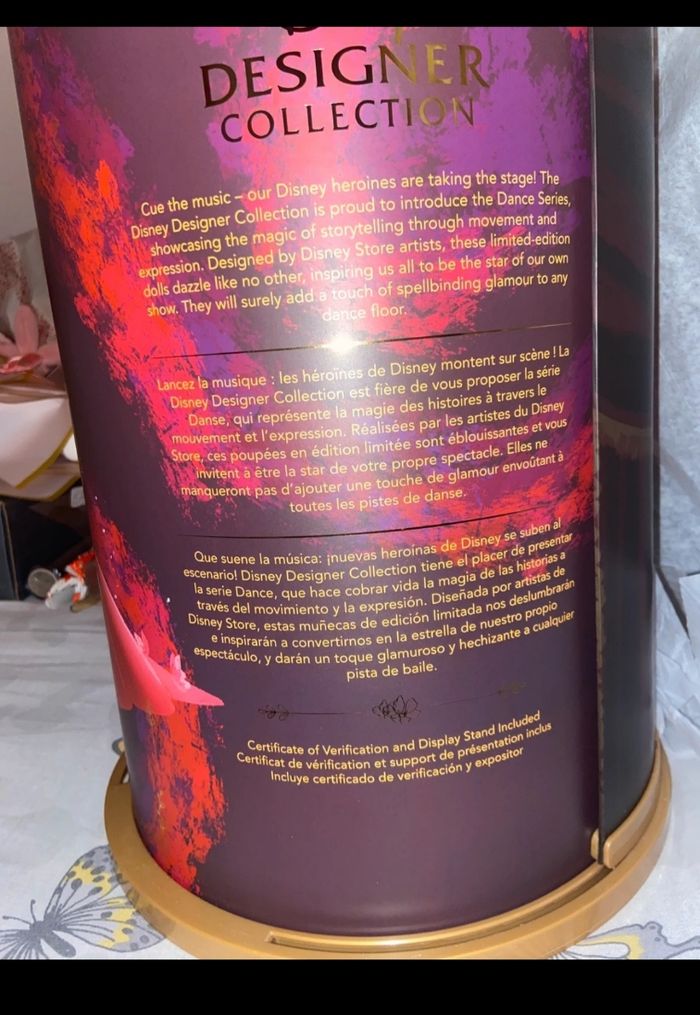 Poupée Giselle Il Était une fois Enchantment Disney Designer Collection série Dance édition limitée - photo numéro 4