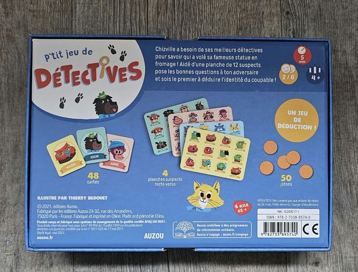 P'tit jeu de Détectives - photo numéro 2