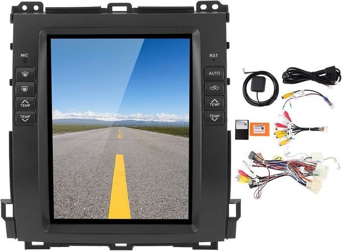 📱 Prix ferme - Autoradio multimédia 10,4" pour Toyota Land Cruiser Prado 2002-2009