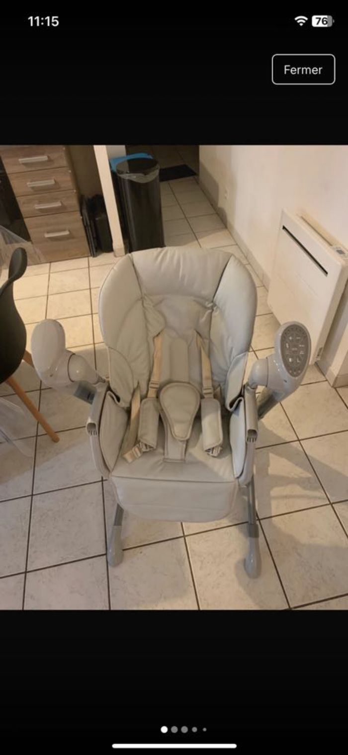 Chaise haute balancelle - photo numéro 8