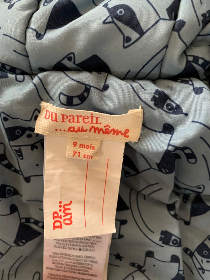 Veste hiver bien chaude bébé 9 mois - photo numéro 3