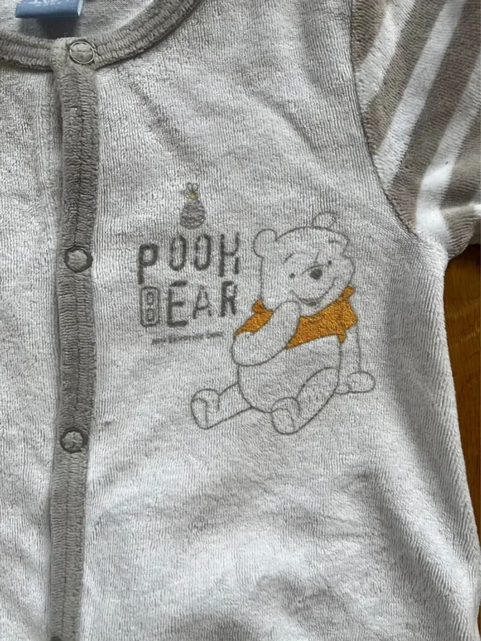 Pyjama bébé Disney Winnie l’ourson 3 mois - photo numéro 2