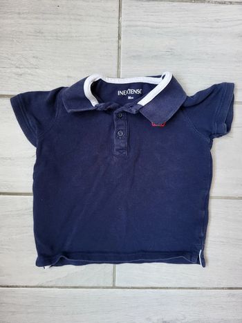 Polo manches courtes garco. 18 mois