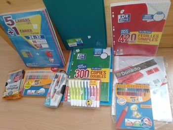 Lot scolaire collège