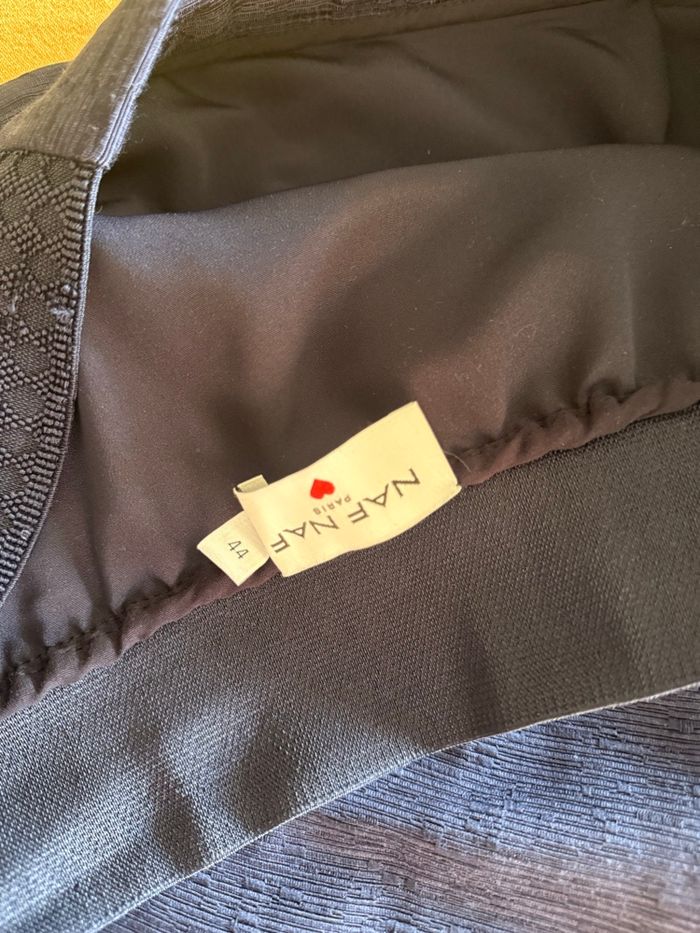 Jupe NafNaf marine T.44 neuve - photo numéro 4