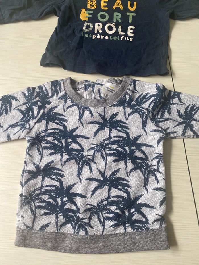 Lot tee shirt et pull - photo numéro 2