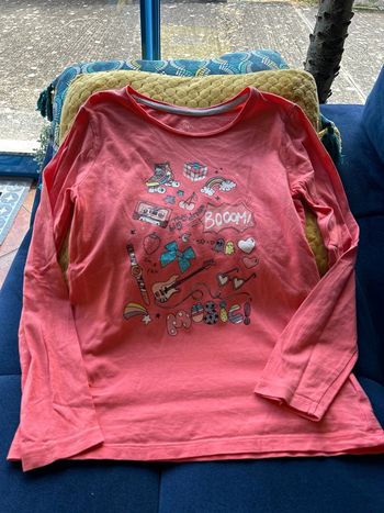 Tex t shirt manche longue taille 9 ans