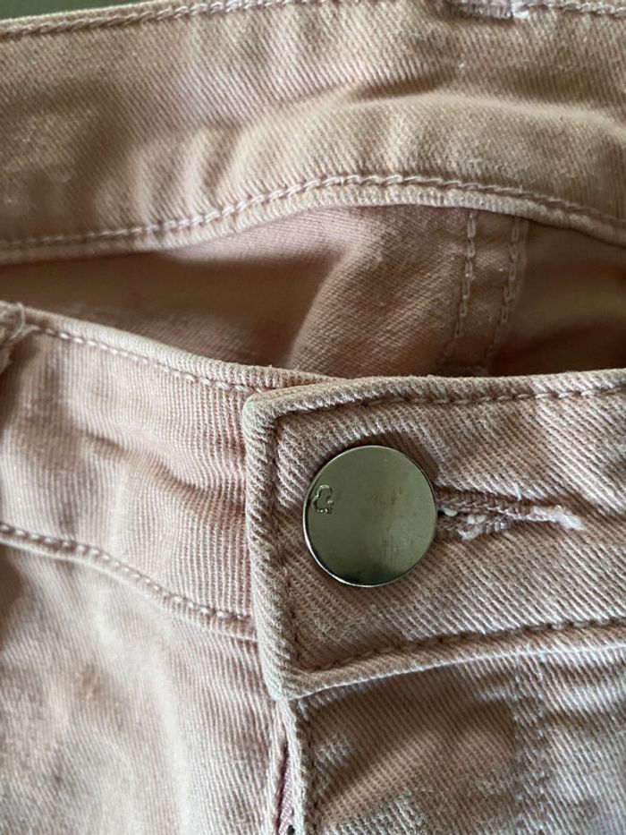Jeans H&M skinny ankle rose pale taille US 28 / taille M France - photo numéro 8