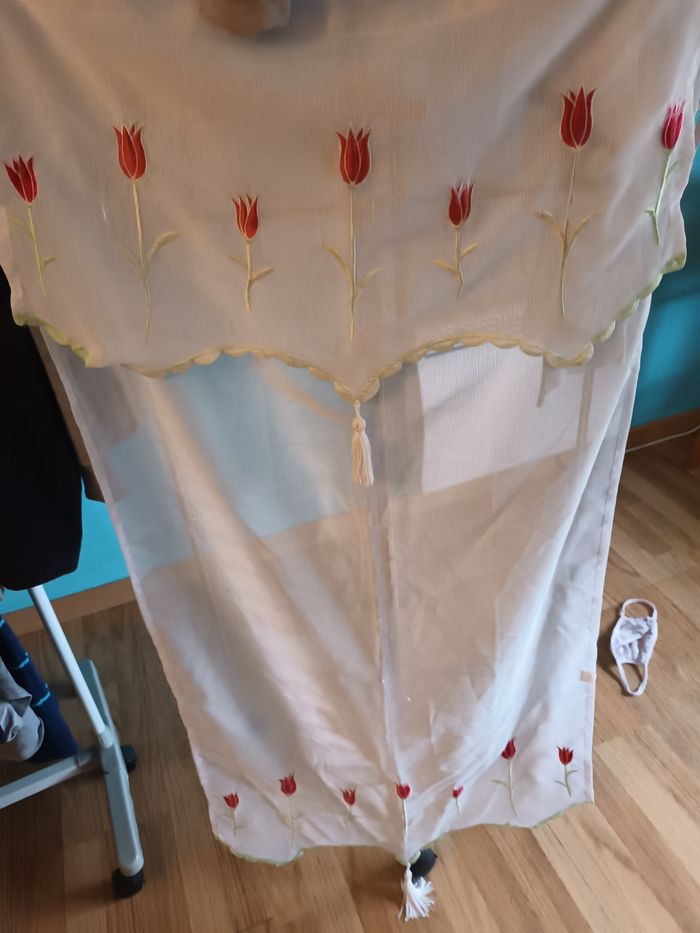 Rideaux tulipe 60x120 - photo numéro 2