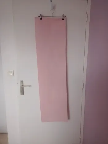 Chemin de table rose
