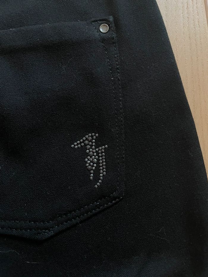 Pantalon noir - Trussardi Jeans - 29 - photo numéro 4