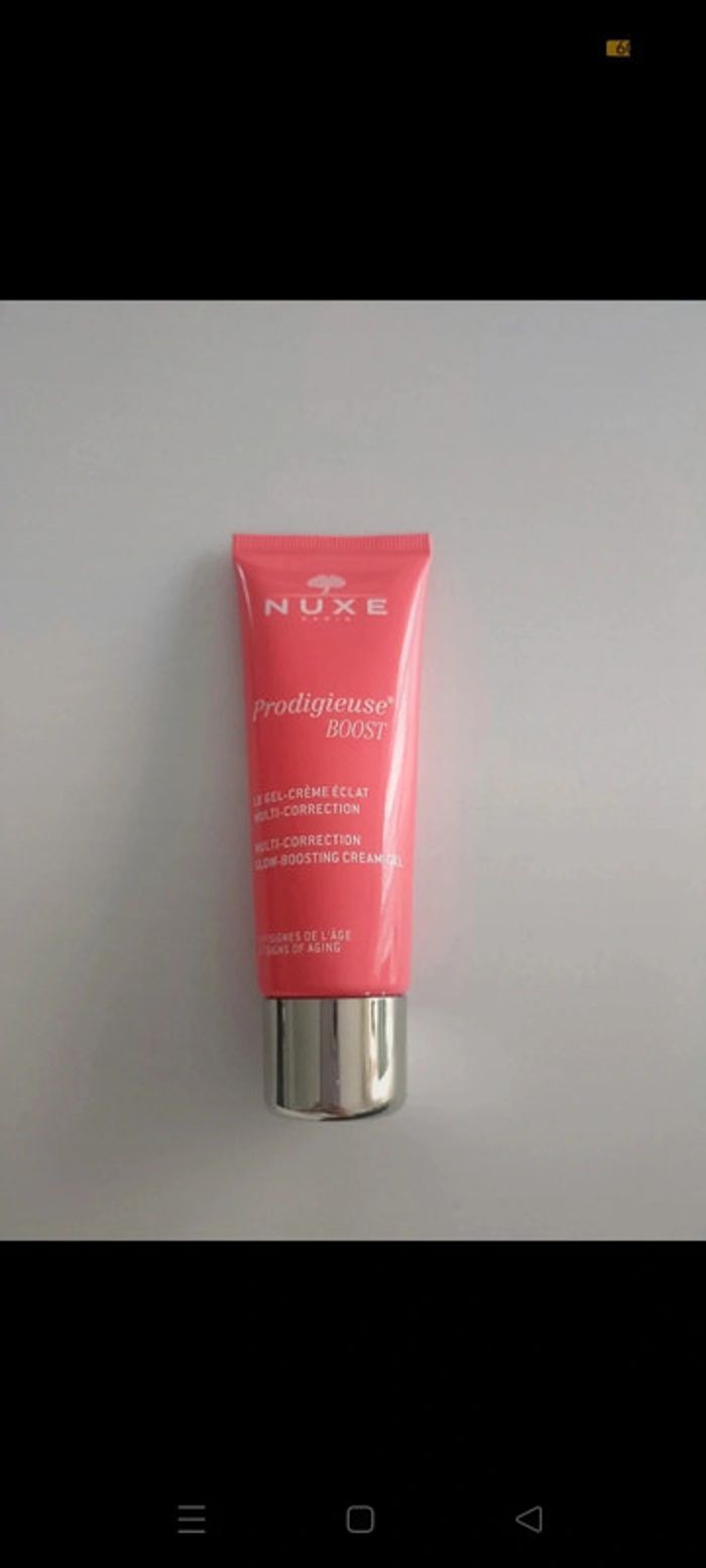 Nuxe prodigieuse boost gel crème