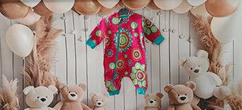Combinaison style Desigual 👶 capuche à oreilles – 62cm Fille