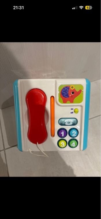 Cube téléphone oxybul