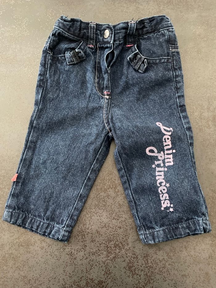 Jean fille 12 mois miss cutie