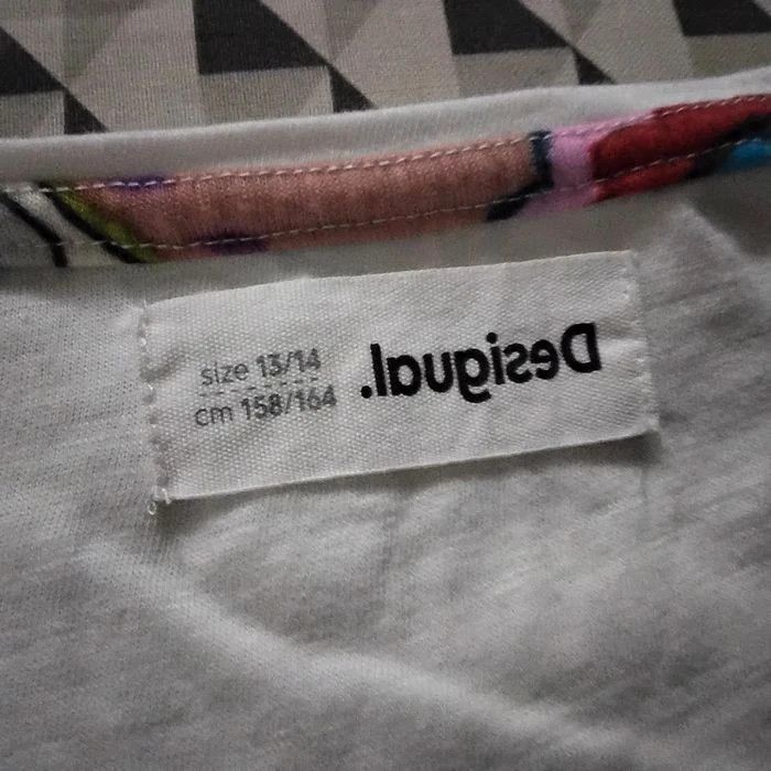Tee shirt fille 14 ans Desigual - photo numéro 2