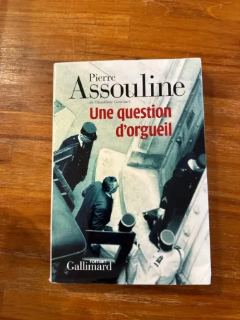 Livre une question d’orgueil