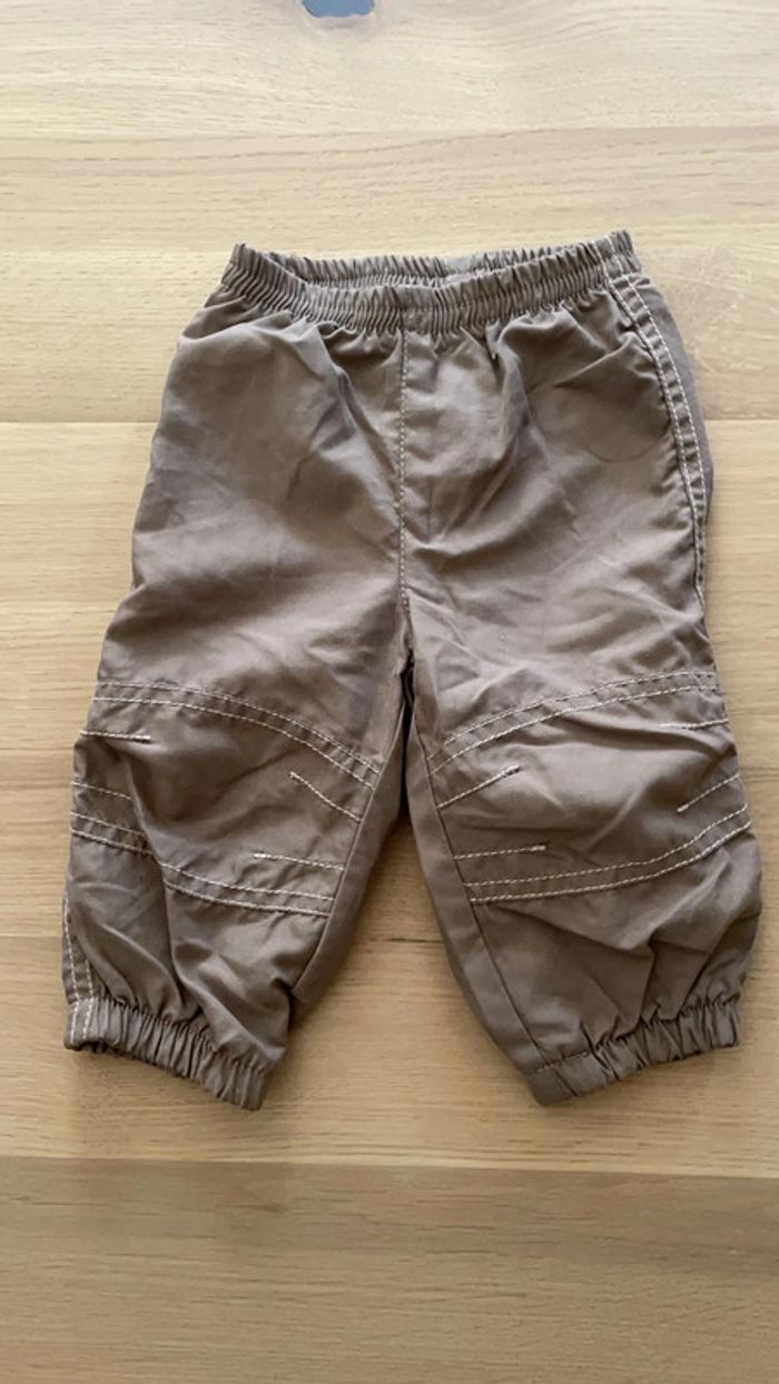 Pantalon de Jogging marron doublé 6 mois