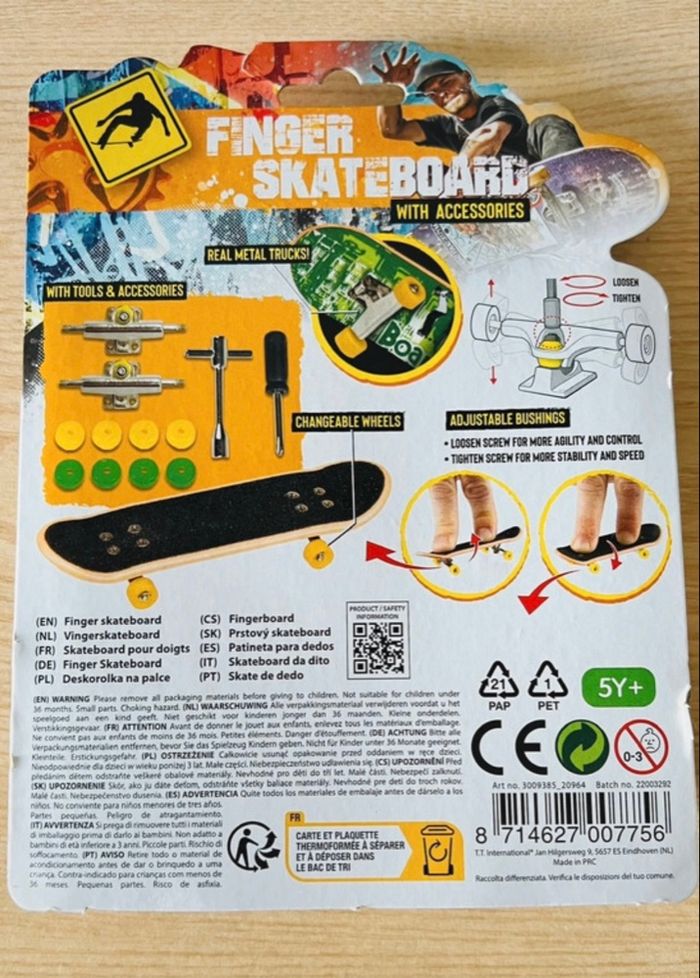 Jouet jeux finger skateboard finger skate - photo numéro 2