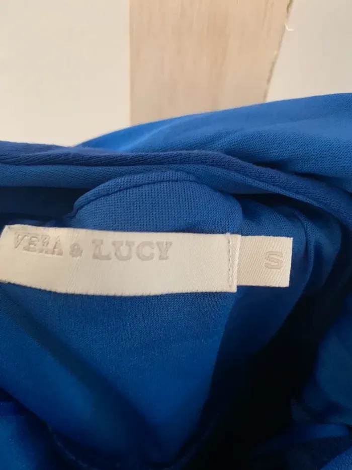 Robe bleu roi Vera & Lucie  – Taille S - photo numéro 5