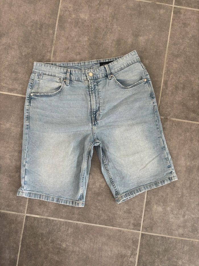 Short en jean confort slim