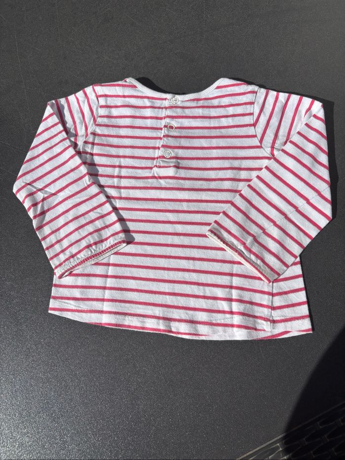 T-shirt manches longues 18 mois première étoile sergent major - photo numéro 2