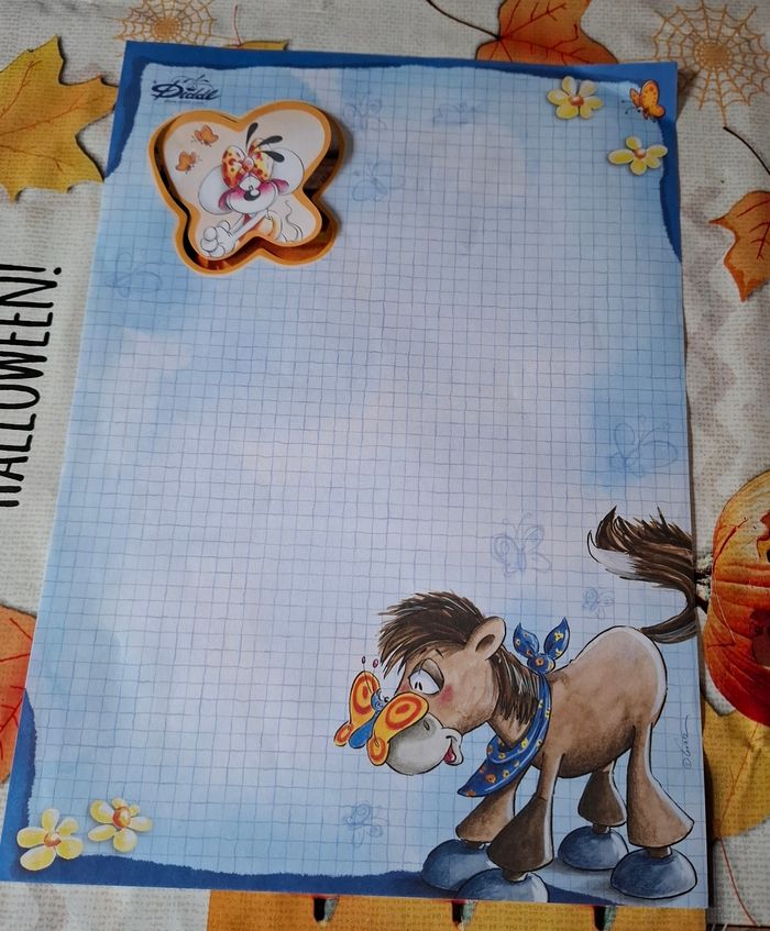 Lot de feuilles diddl - photo numéro 2