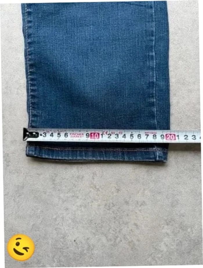 Jeans Levi's 512 W30 FR40 coupe droite bleu Femme Women pan531b - photo numéro 5