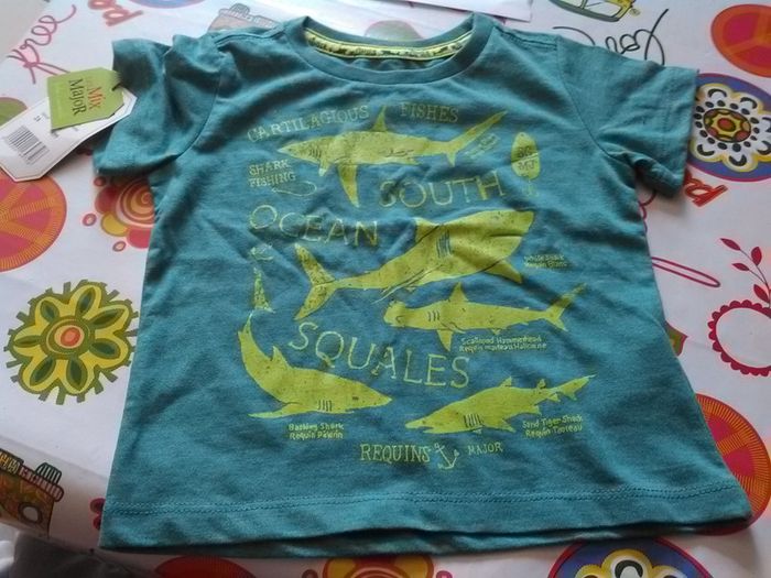 T-shirt neuf sergent major 24 mois