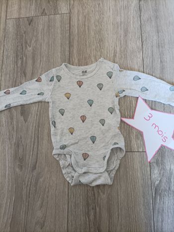 Body 4-6 mois H&M