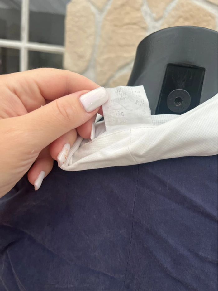 Chemise femme taille 40 vintage L blanche chemisier t-shirt Tunisie - photo numéro 5