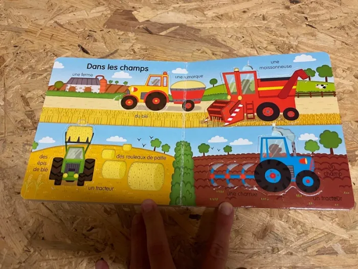 Livre puzzle animaux de la ferme - photo numéro 5