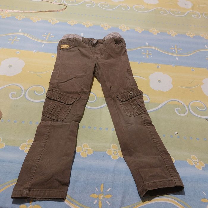 pantalon garçon velour