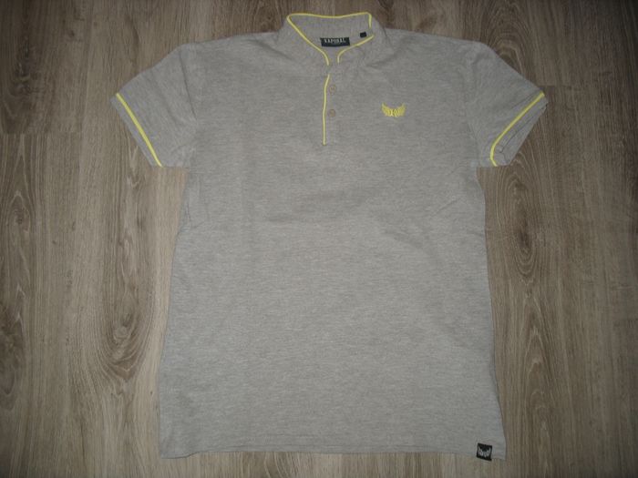 POLO MC GRIS CLAIR "KAPORAL" - TAILLE S - n°01 - photo numéro 4