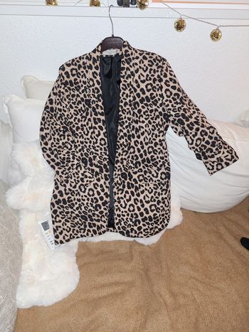 Veste léopard taille unique