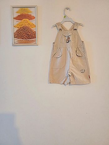 Salopette beige garçon premaman 12 mois