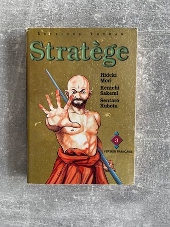 Manga Stratège tome 3 en version française.