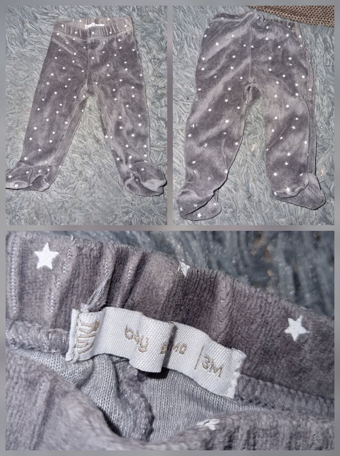 Lot grenouillères et pantalon pyjama 3mois - photo numéro 6