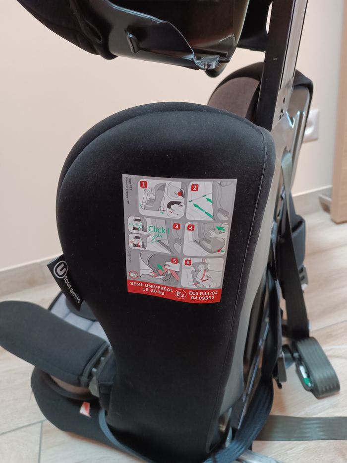 🚗 Siège auto groupe 2/3 Isofix – 15 à 36 kg – Très bon état - photo numéro 5