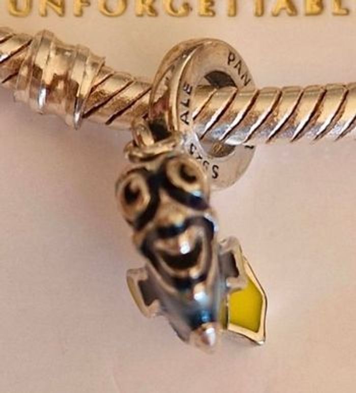 Charm Pandora Poisson émail bleu & jaune — S925 ALE - photo numéro 8