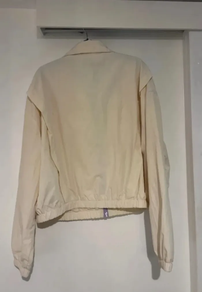 Veste coupe-vent beige et lavande Pimkie - Taille L - photo numéro 5