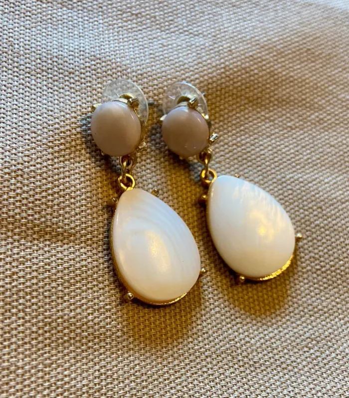 Boucles d’oreilles nacrées Parfois
